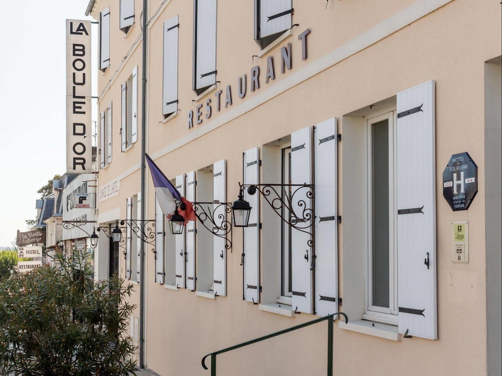 Hotel Restaurant La Boule D'Or Barbezieux-Saint-Hilaire Exterior photo